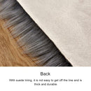 Love Heart Rugs Artificial Wool Sheepskin Hairy Carpet Faux Floor Mat Fur Plain Fluffy Soft Area Rug Tapetes, Size:40*50cm(Yellow)