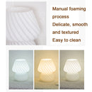 PJ-104 5W Mushroom Glass Bedroom Bedside Table Decoration Table Lamp, CN Plug, Specificationï¼š Monochrome Warm Light