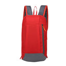 2 PCS 588 Multifunctional Lightweight Travel Backpack Leisure Backpack Folding Storage Bag(Red)