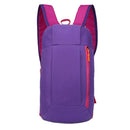 2 PCS 588 Multifunctional Lightweight Travel Backpack Leisure Backpack Folding Storage Bag(Purple)
