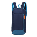 2 PCS 588 Multifunctional Lightweight Travel Backpack Leisure Backpack Folding Storage Bag(Navy Blue)