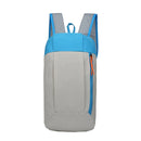 2 PCS 588 Multifunctional Lightweight Travel Backpack Leisure Backpack Folding Storage Bag(Grey Blue)
