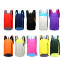 2 PCS 588 Multifunctional Lightweight Travel Backpack Leisure Backpack Folding Storage Bag(Red)