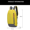 2 PCS 588 Multifunctional Lightweight Travel Backpack Leisure Backpack Folding Storage Bag(Purple)
