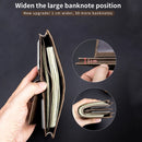 BUFF CAPTAIN 037 First-Layer Cowhide Men Leather Wallet Multi-Function Driver License Coin Purse(Brown)