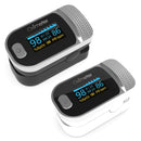JZ-134R Finger Clip Oximeter Pulse Oximetry Monitor(White Silver)