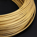 2 PCS TRLREQ ZH209 Mountain Road Car Bicycle 5mm Braided Tube, Style: 3m Brake(Golden)