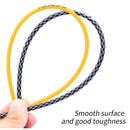 2 PCS TRLREQ ZH209 Mountain Road Car Bicycle 5mm Braided Tube, Style: 3m Brake(Titanium Color)