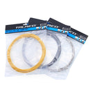 2 PCS TRLREQ ZH209 Mountain Road Car Bicycle 5mm Braided Tube, Style: 3m Brake(Titanium Color)