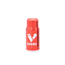 30 PCS EVERD ZH419 Mountain Road Bike Aluminum Alloy Air Mouth Cap Car Tire Dust Door Cover, Colour: Presta (Red)