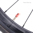 30 PCS EVERD ZH419 Mountain Road Bike Aluminum Alloy Air Mouth Cap Car Tire Dust Door Cover, Colour: Presta (Red)
