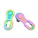5 Pairs 6/7/8 Speed (Colorful) ZH405 Mountain Road Bicycle Chain Magic Buckle Chain Quick Release Buckle