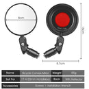1 Pair WEST BIKING YP0720032 Bicycle Rear View Mirror Foldable Cycling Mirror(Black )