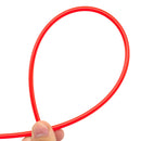 TRLREQ Mountain Bike Brake Tube 5mm Hydraulic Oil Disc Oil Brakes Braided Tube, Length: 3 PCS 1m (Red)