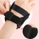 Pen-Holding Posture Wrist Correction Belt Primary School Students Writing Anti-Hook Wrist Corrector,Size: M (Black)