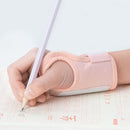 Pen-Holding Posture Wrist Correction Belt Primary School Students Writing Anti-Hook Wrist Corrector,Size: S (Pink)
