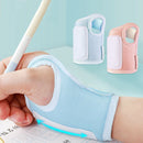 Pen-Holding Posture Wrist Correction Belt Primary School Students Writing Anti-Hook Wrist Corrector,Size: M (Blue)