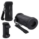 For JBL Flip 5 Bluetooth Speaker Storage Box Kaleidoscope Hollow Protective Cover(Black)