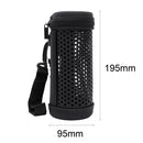 For JBL Flip 5 Bluetooth Speaker Storage Box Kaleidoscope Hollow Protective Cover(Black)