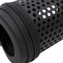 For JBL Flip 5 Bluetooth Speaker Storage Box Kaleidoscope Hollow Protective Cover(Black)
