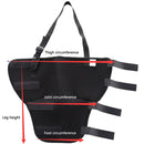 HJ19 Pet Surgery Rehabilitation Back Leg Protector Walking Aids, Size: M(Red Right Back Leg)