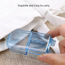 10 PCS R8335 Transparent Medicine Cutter Food Grade Plastic Split Cartridge Pill Separator(Blue)