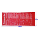 Foldable Fitness Exercise Gymnastics Mat School Gym Sit-Up Sponge Mat, Specification: 180x60x2cm