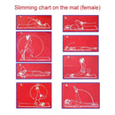 Foldable Fitness Exercise Gymnastics Mat School Gym Sit-Up Sponge Mat, Specification: 180x60x2cm