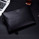 BULL CAPTAIN 446 Large-capacity Soft and Wear-resistant Leather Clutch Bag Business Wallet, Size: S