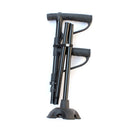 Multifunctional Folding Double-Handle Elderly Crutches Aluminum Alloy Elderly Power-Assisted Walking Sticks Four-Legged Walking Sticks With Lights, Length: 86-98cm(Black)