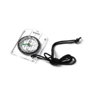 4 PCS 2 in 1 Compass With Map Measuring Ruler Outdoor Multifunctional Compass