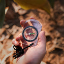 4 PCS 2 in 1 Compass With Map Measuring Ruler Outdoor Multifunctional Compass