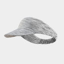 2 PCS Sports Headband Empty Top Hat Summer Outdoor Sunscreen Breathable Riding And Running Peaked Cap For Men And Women, Size: Free Szie(Flower Gray)