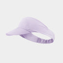 2 PCS Sports Headband Empty Top Hat Summer Outdoor Sunscreen Breathable Riding And Running Peaked Cap For Men And Women, Size: Free Szie(Light Purple)
