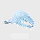 2 PCS Sports Headband Empty Top Hat Summer Outdoor Sunscreen Breathable Riding And Running Peaked Cap For Men And Women, Size: Free Szie(Desert Bell)