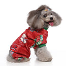 Halloween Christmas Day Pets Dress Up Clothes Pet Funny Clothes, Size: S(SDZ137 Christmas Circle)