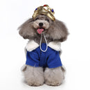 Halloween Christmas Day Pets Dress Up Clothes Pet Funny Clothes, Size: M(SDZ132 King)