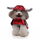 Halloween Christmas Day Pets Dress Up Clothes Pet Funny Clothes, Size: M(SDZ133 Flying Alien)