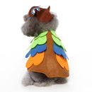 Halloween Christmas Day Pets Dress Up Clothes Pet Funny Clothes, Size: M(SDZ134 Owl)
