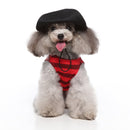 Halloween Christmas Day Pets Dress Up Clothes Pet Funny Clothes, Size: M(SDZ135 Striped Pirate)