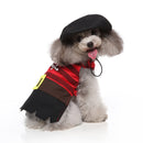 Halloween Christmas Day Pets Dress Up Clothes Pet Funny Clothes, Size: M(SDZ135 Striped Pirate)
