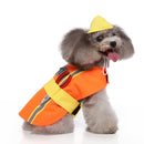 Halloween Christmas Day Pets Dress Up Clothes Pet Funny Clothes, Size: M(SDZ136 Engineering Cloth)