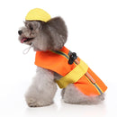 Halloween Christmas Day Pets Dress Up Clothes Pet Funny Clothes, Size: M(SDZ136 Engineering Cloth)