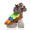 Halloween Christmas Day Pets Dress Up Clothes Pet Funny Clothes, Size: L(SDZ134 Owl)
