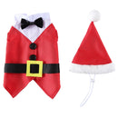 Halloween Christmas Day Pets Dress Up Clothes Pet Funny Clothes, Size: XL(SDZ130 Christmas Dress)