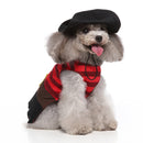 Halloween Christmas Day Pets Dress Up Clothes Pet Funny Clothes, Size: XL(SDZ135 Striped Pirate)