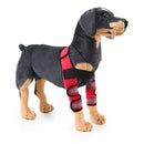 Pet Dog Leg Knee Guard Surgery Injury Protective Cover, Size: S(Support Strips Model (Red))