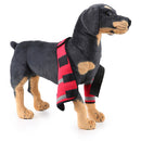 Pet Dog Leg Knee Guard Surgery Injury Protective Cover, Size: M(Anti-glory Model (Red))