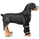 Pet Dog Leg Knee Guard Surgery Injury Protective Cover, Size: M(Support Strips Model (Black) )