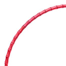 TRLREQ Mountain Road Bicycle Aluminum Alloy Brake Outer Tube Oil-Filled Fish Bone Line Tube, Colour: Red